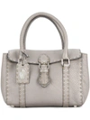 FENDI FENDI VINTAGE SELLERIA HANDBAG - METALLIC