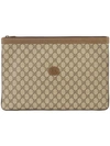 GUCCI MONOGRAM GG ENVELOPE CLUTCH