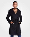 ANN TAYLOR PETITE SHAWL COLLAR WRAP COAT,477207