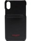 SAINT LAURENT IPHONE 10 CARDHOLDER CASE