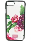 DOLCE & GABBANA PEONY PRINT IPHONE 8 CASE