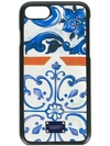 DOLCE & GABBANA MAJOLICA PRINT IPHONE 8 CASE