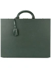 LOUIS VUITTON LOUIS VUITTON PRE-OWNED DIPLOMAT TRUNK HARD CASE - GREEN