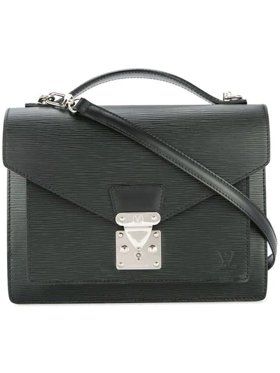Pre-owned Louis Vuitton Vintage 古着 Monceau两用手提包 - 黑色 In Black