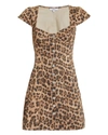 MIAOU Gigi Leopard Mini Dress,3005 LD GIGI