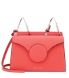 DANSE LENTE Mini Phoebe leather shoulder bag,P00343657