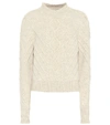 ISABEL MARANT BRANTLEY STRETCH WOOL SWEATER,P00337228