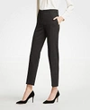 ANN TAYLOR THE PETITE ANKLE PANT IN DOBBY,477444