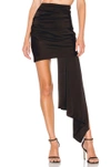 OUD OUD DYLAN SKIRT IN BLACK.,OUDR-WQ2