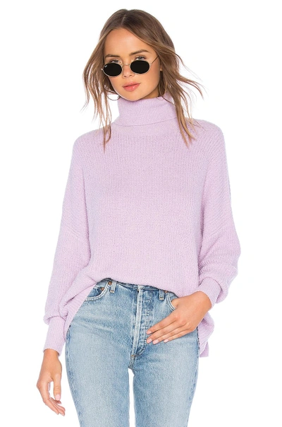 Lovers & Friends Jade Sweater In Bright Purple