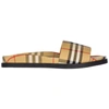 BURBERRY BURBERRY CLASSIC CHECKED SLIDES