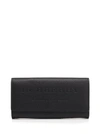 BURBERRY BURBERRY LOGO EMBOSSED LONG WALLET