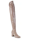 VALENTINO GARAVANI Patent Leather Knee-High Boots