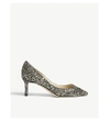 Jimmy Choo Romy 60 Glittered Courts In Gold Mix