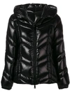 Moncler Fuligule Quilted Nylon Jacket In Black