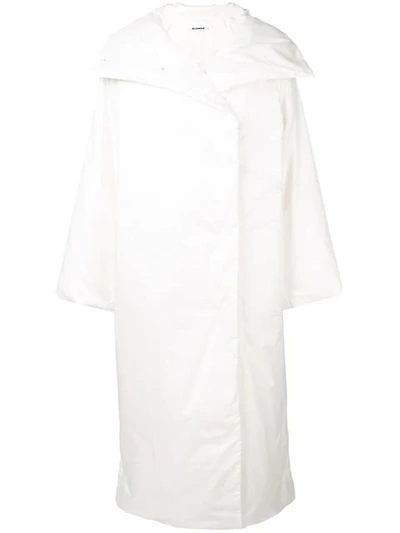 Jil Sander Padded Coat - 白色 In White