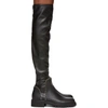 GIUSEPPE ZANOTTI GIUSEPPE ZANOTTI BLACK COMBAT 25 OVER-THE-KNEE BOOTS