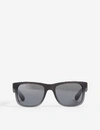 Ray Ban Rb4165 Justin Square-frame Sunglasses In Grey