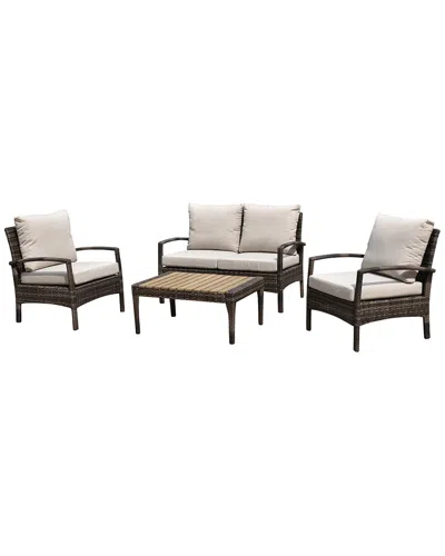 16 Elliot Way Chat 4pc Seating Group
