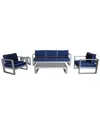 16 Elliot Way Modern North Shore Outdoor Club Chair