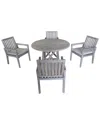 16 Elliot Way Round Surf Side Outdoor Dining Table