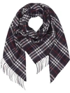 BURBERRY THE BURBERRY BANDANA IN CHECK CASHMERE