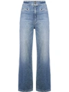 MOTHER WIDE LEG JEANS