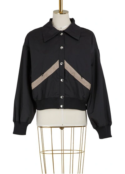 Aalto Nylon Jacket In Black