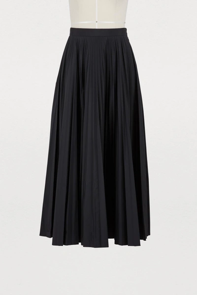 Maison Margiela Midi Skirt In Noir