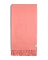 Rag & Bone Classic Fringe Wool Scarf In Pink