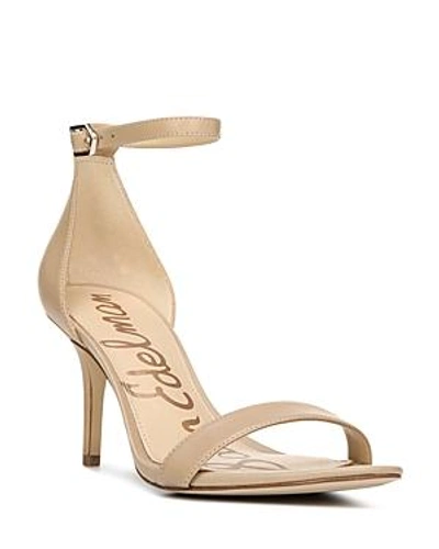 Sam Edelman Women's Patti Open Toe Leather High-heel Sandals In Nude