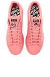Adidas Originals Adidas By Raf Simons Pink X Raf Simons Stan Smith Leather Sneakers In Pink