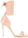 LANVIN WRAPPED ANKLE SANDALS