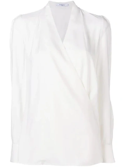 GIVENCHY SURPLICE BLOUSE