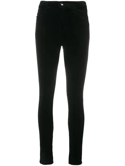 J Brand Super Skinny 925 Jeggings In Black