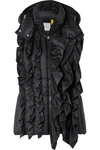 MONCLER GENIUS 4 SIMONE ROCHA RUFFLED QUILTED SHELL VEST