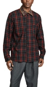 MARNI REVERSIBLE OVERCHECK FLANNEL SHIRT