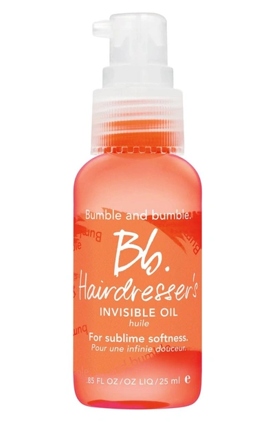 Bumble And Bumble Hairdresser's Invisible Oil Frizz Reducing Hair Oil, 3.4 oz In Colorless
