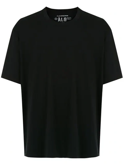À La Garçonne Plain Oversized T-shirt - 黑色 In Black