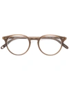 Garrett Leight Clune Glasses In Brown