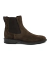 TOD'S Tod's Ankle Boot In Brown Suede.,10704761