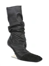 RICK OWENS CANTILEVERED BOOTS,10704473