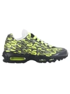 Nike Air Max 95 Prm "volt Logo" Sneakers In Giallo/nero