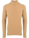 DRUMOHR ROLL-NECK FITTED SWEATER