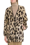 FORTE FORTE ANIMALIER COAT,10703298