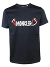 MONCLER LOGO T-SHIRT,10706217