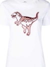 Coach 1941 Embroidered Rexy T-shirt In Optic White