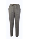 FENDI MICRO CHECK TROUSERS,10708031