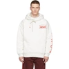 ARIES ARIES WHITE DOUBLE THICKNESS TEMPLE HOODIE