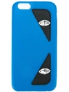 FENDI FENDI BAG BUGS IPHONE 6手机壳 - 蓝色